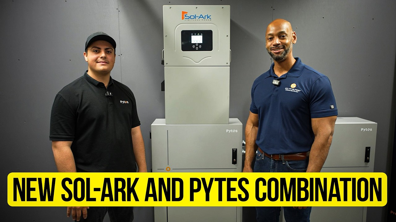Perfect Pairing: Pytes V16 & Sol-Ark 18K