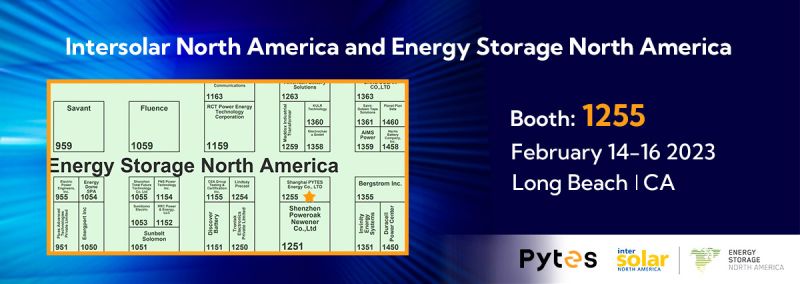 We will be at Intersolar North America and Energy Storage North America