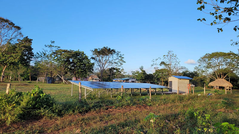 Off-grid installation of Pytes batteries and Sol-Ark inverters in Panama
