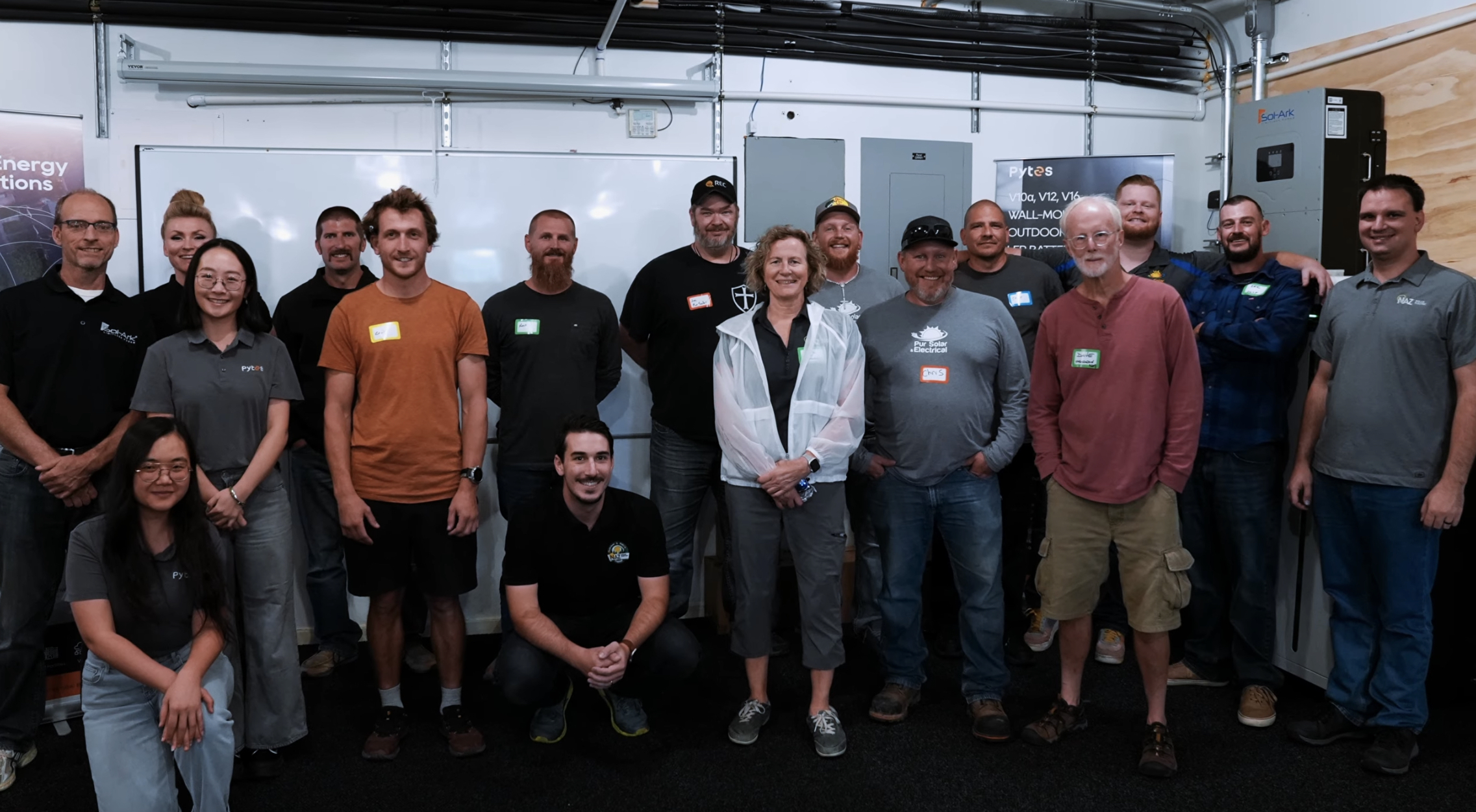  Pytes Joins NAZ Solar Electric for Hands-On Training