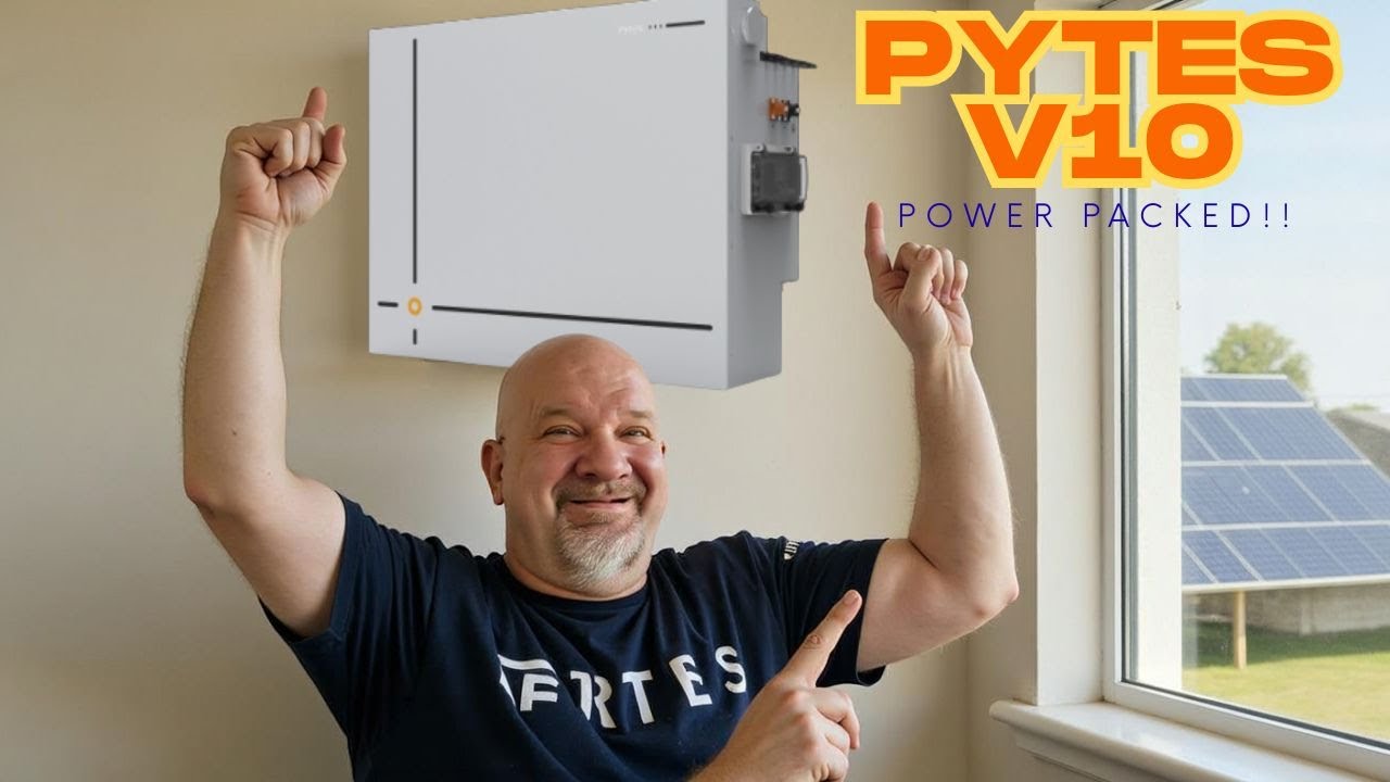 New Pytes V10 Battery at RE+ Texas – Off-Grid Ready & Wall-Mounted!