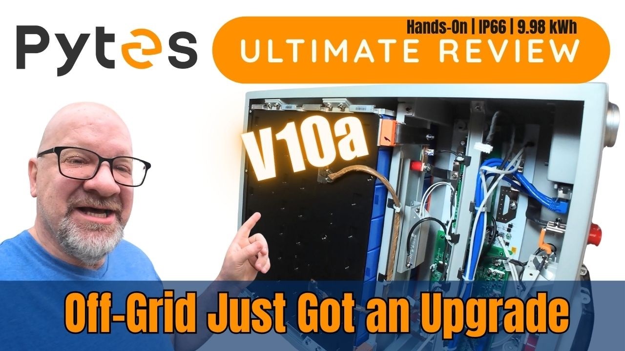 NEW Pytes V10α Battery | Hands-On Review & Unboxing! | Off-Grid Power Game Changer