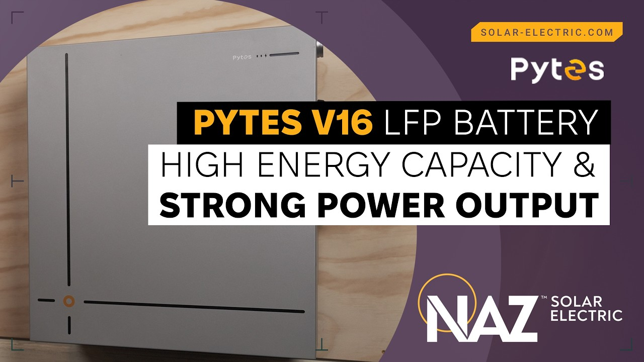 Pytes V16 Lithium Battery | High-performance 48V Energy Storage Solution
