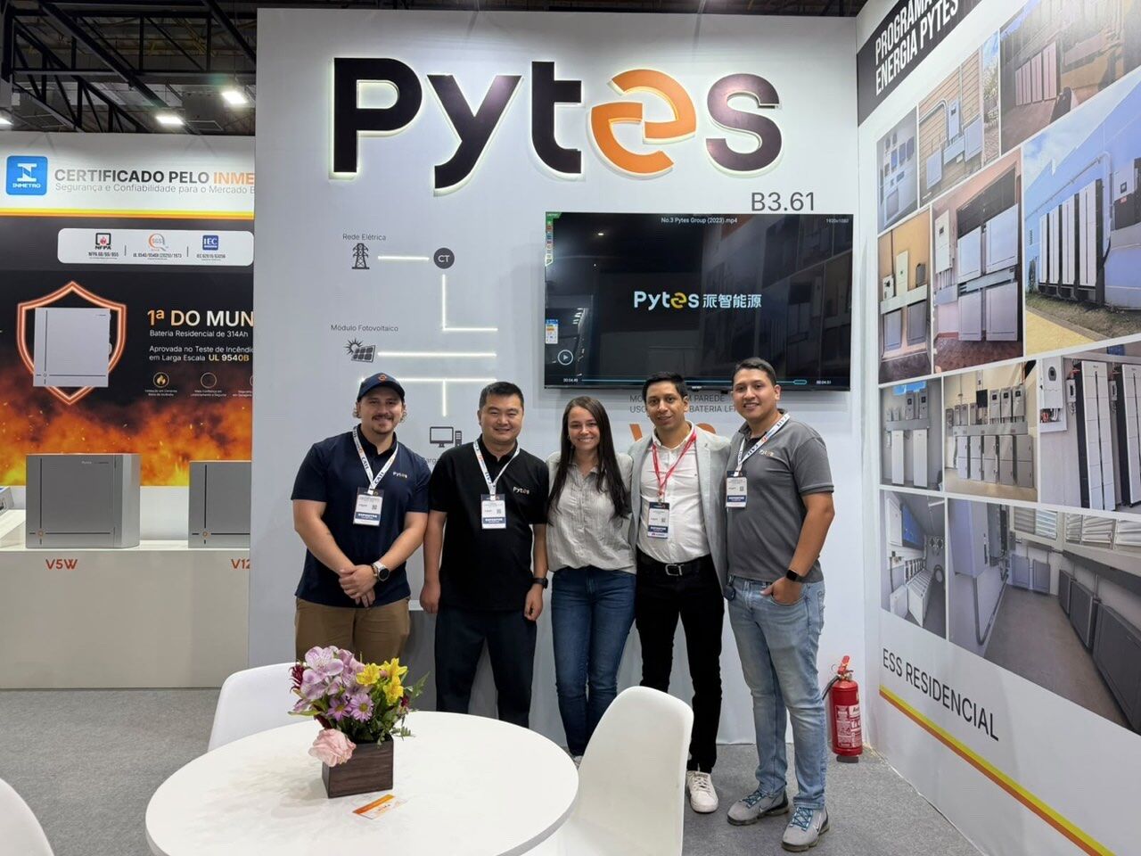 Visit Pytes at Intersolar South America 2026 in São Paulo, Brazil, August 25–27. Discover residential and commercial energy storage solutions at Booth B3.61.