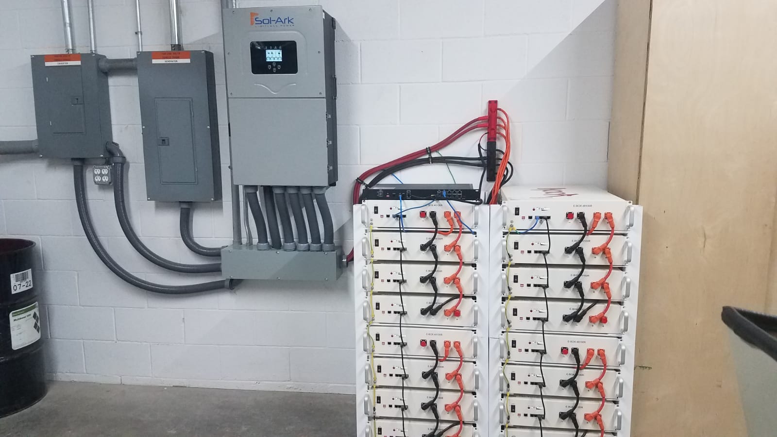 Indiana 15kW off-grid storage backup project