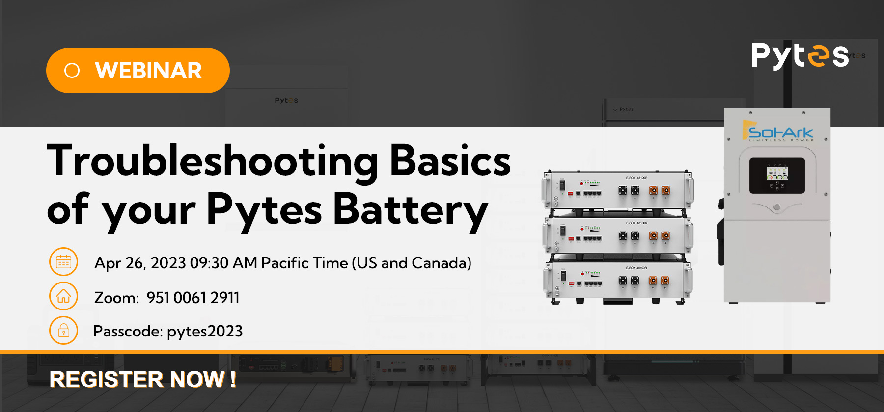 Webinar - Troubleshooting Basics of your Pytes Battery
